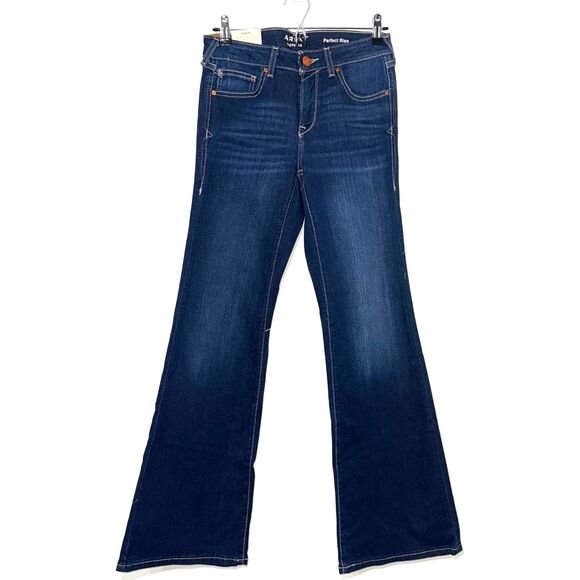 Ariat Katie Ultra Stretch Perfect Rise Flare Jean - Blue 27R - Picture 3 of 10